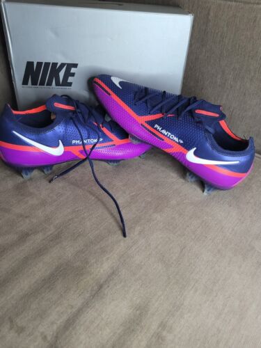 NIB NIKE Phantom GT2 Elite FG Mens 13 Purple Blue Soccer Cleats CZ9890-415