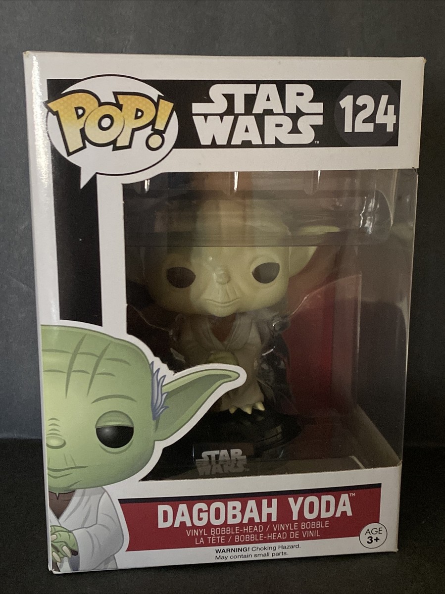 Funko Pop -Star Wars- Dagobah Yoda #124 | eBay