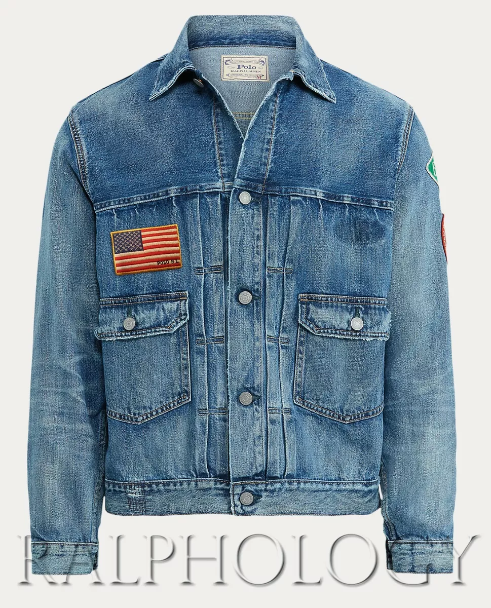 Faded denim cheap trucker jacket