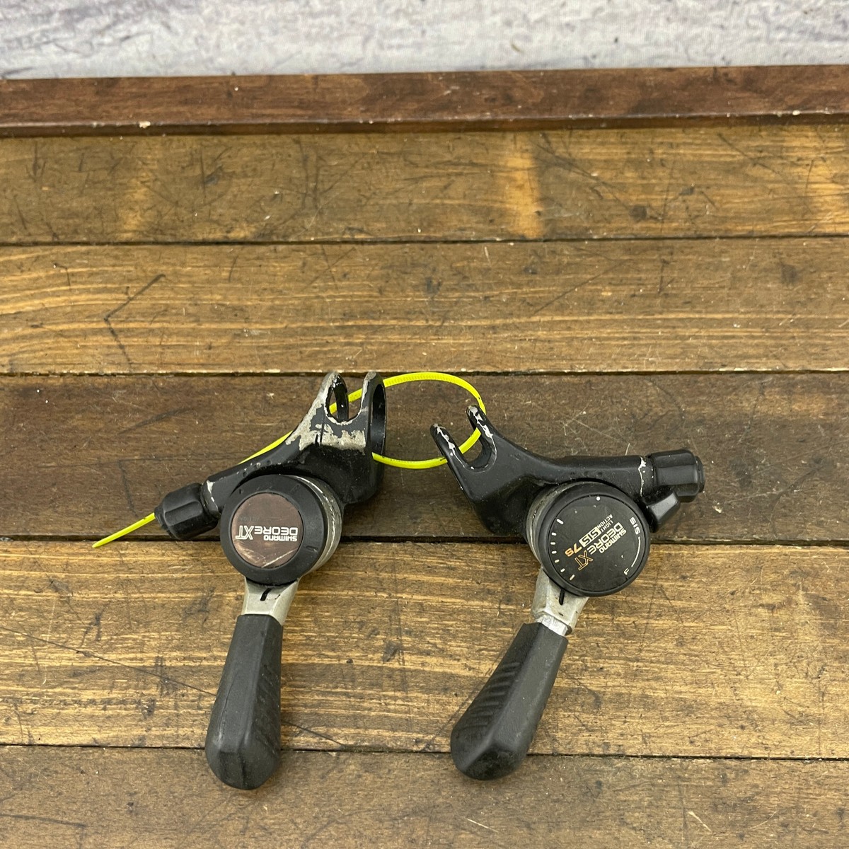 シマノ　レバー　BL-M730 SL-M730 deore XT サムシフター OLD MTB BL-M730 SL-M730 deore XT サムシフター - メルカリ