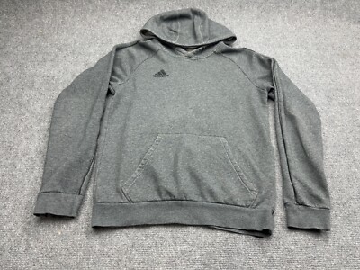 Adidas Hoodie Women’s Size Small Gray Athletic Performance Outerwear Pull  Over