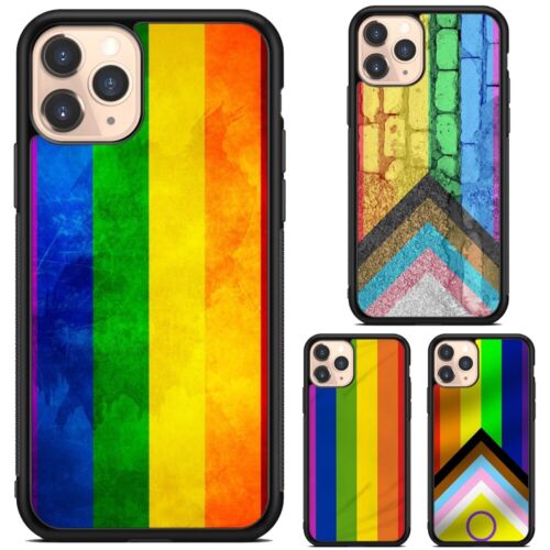 Rainbow Progress Pride Lightweight Cover For Samsung A32 A13 A54 A53 A14 - Picture 1 of 25