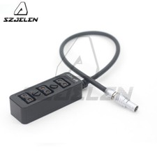 Steadicam 0B 3pin to 3 D-tap P-tap Hub Splitter Power Distributor 1/4    Screw