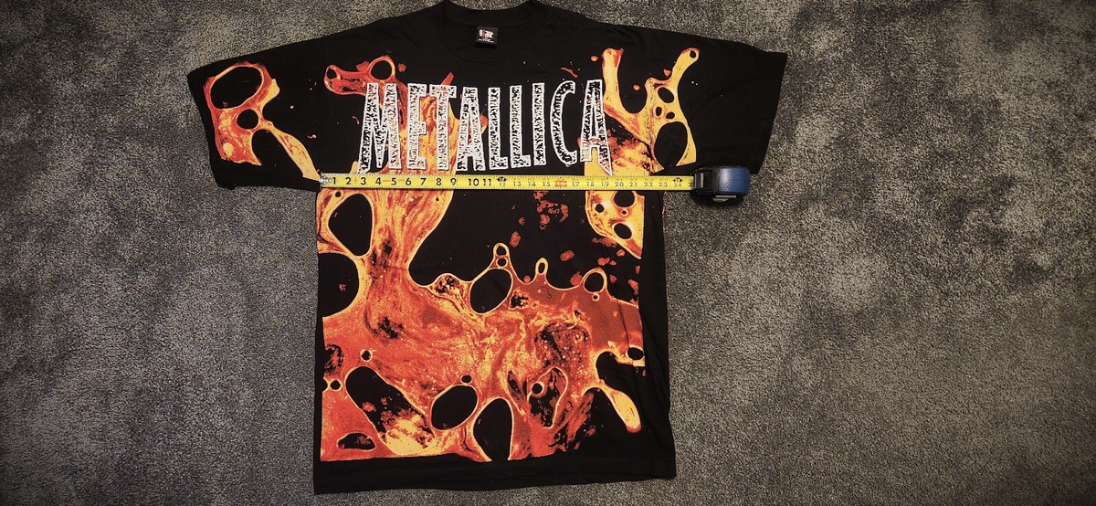 Metallica -Load All Over Print T-Shirt XL, Ultra Rare, Giant