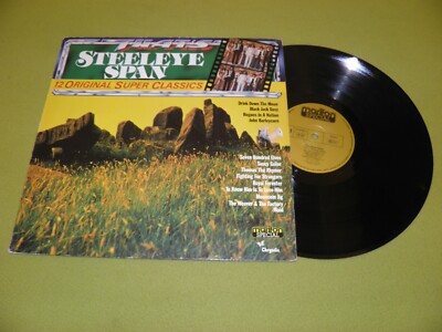 Steeleye Span - 12 Original Super Classics - RARE WITHDRAWN Misprinted IMPORT LP