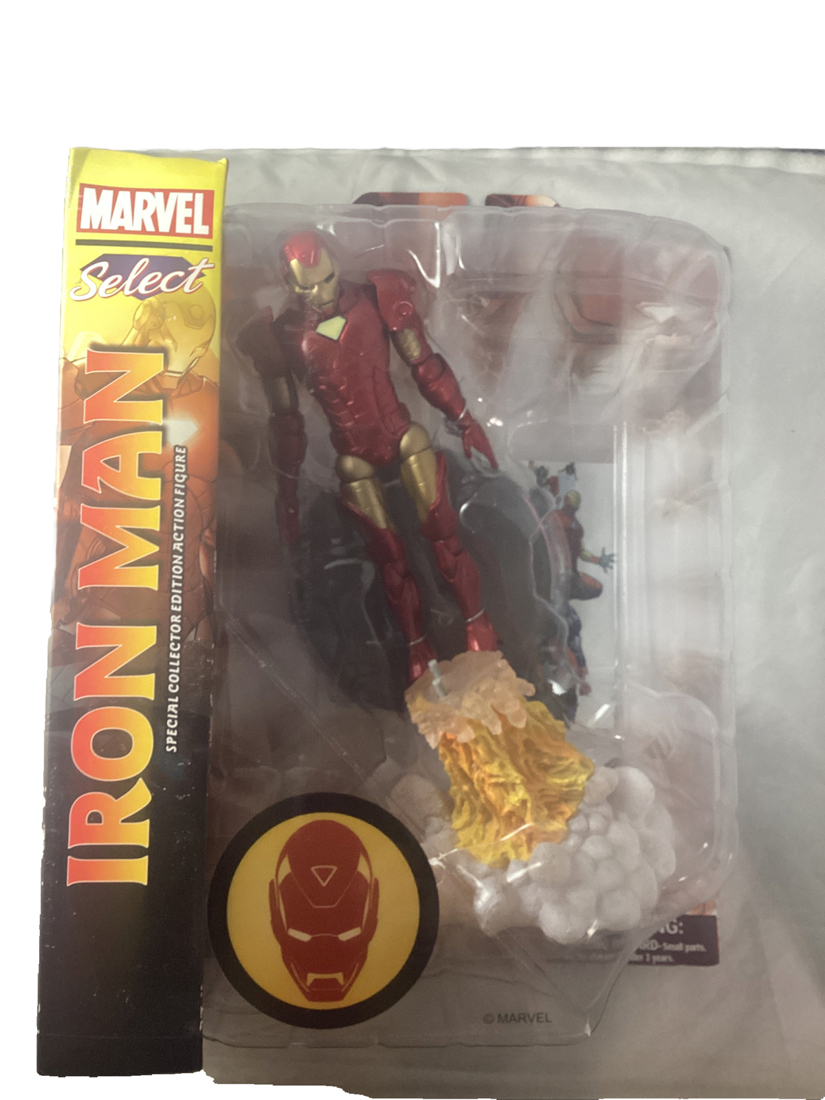 Diamond Marvel Select Iron Man Toys Action Figure NEW Sealed Free Shipping