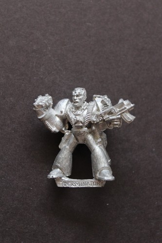 Vintage Warhammer 40K Metal Rogue Trader Space Marine In Artificer Armour 4 - Foto 2