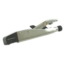 195mm Gripzange Schweisser, Backen aus Spezialstahl, mattnickel
