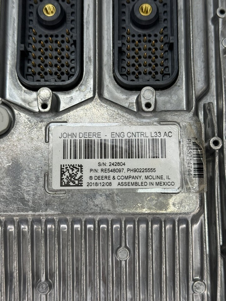 GENUINE OEM JOHN DEERE TRACTOR ENGINE ELECTRONIC CONTROL UNIT ECU ECM