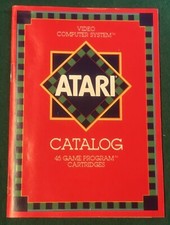 1981 Catalog - Atari Video Computer System - 45 Game Program Cartridges