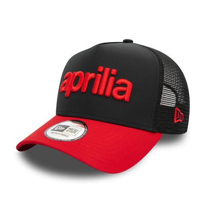 New Era Herren Crackle Print EF Trucker Cap ~ Aprilia rot