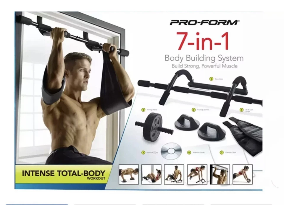 Pro-Form 7in1 Body Toning Home Gym Intense Total Body Workout - Image 2 of 2