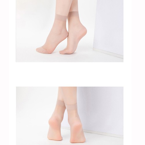 10 Paar Damen Socken für Sommer Blumen Söckchen ultradünn transparent atmungsaktiv N - Bild 7 von 16