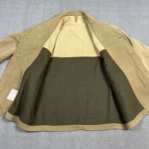 Vintage 40s WW2 Jeep Coat Mackinaw Jacket M1938 Size 38 Barnstormer Military - Picture 7 of 10