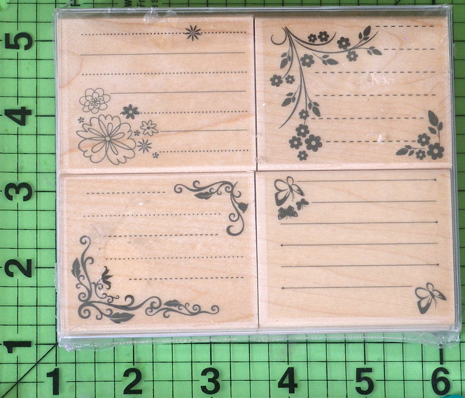 Hero Arts Fairy Kisses Clear Stamps - 4x6 Photopolymer Craft Stamps