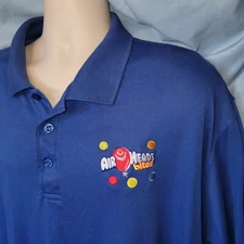 Port Authority  Shirt Men's Size 3XL AirHeads Bites Candy Polo T19