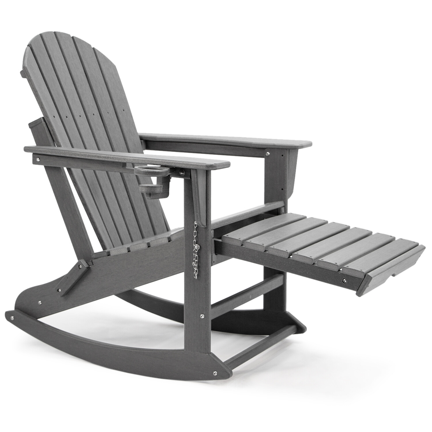 N&V HDPE Adirondack Chair, Outdoor Resin Polymer Lounge Chair,Patio Garden Chair eBay