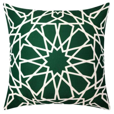 Wasserdichte Garten Kissenbezüge Boho Geometrische Designs 18 Zoll 45 cm Quadratisch