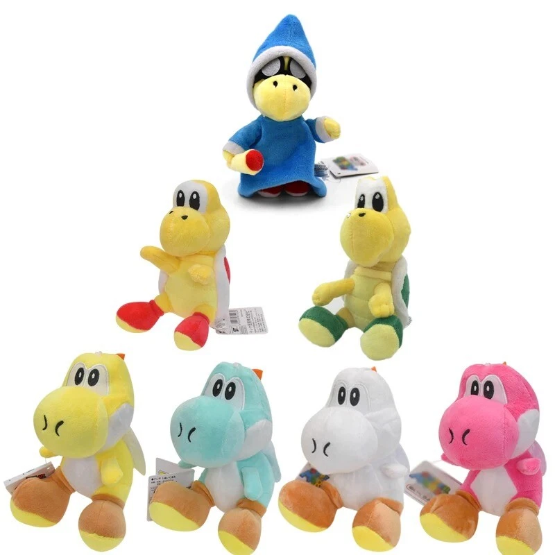 Muñecas de peluche Super Mario Bros Mario Luigi Yoshi Bowser melocotón Rosalina Foto 4 de 4