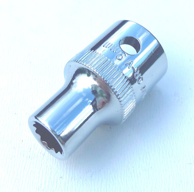 X14: 9mm Draper Expert 1/2'' dr. drive 12 pt bi-hex standard reach socket tool