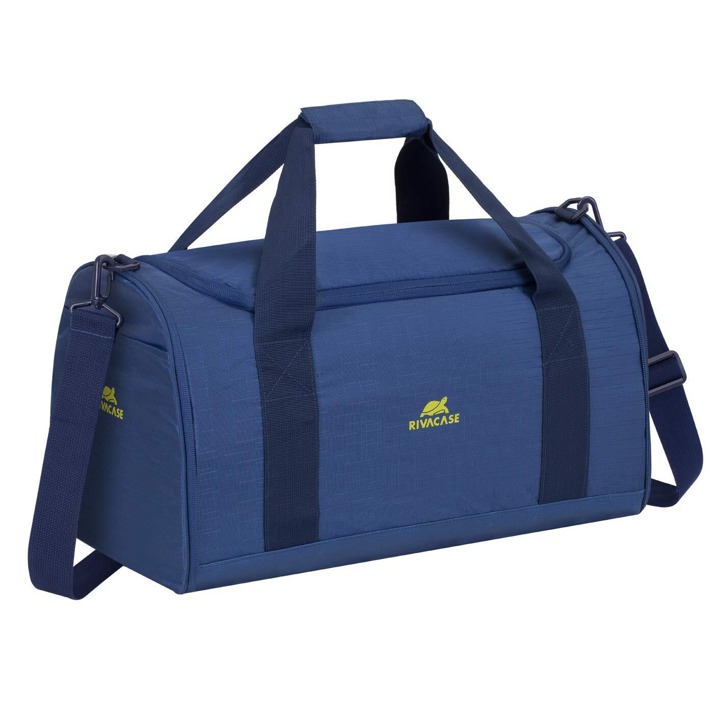 RIVACASE Sports Bag for Men and Women, Spacious with Adjustable Shoulder Materia