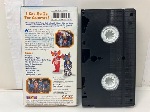Tested ! Kidsongs VHS *I Can Go to the Country* Kids Songs Music Dance Biggles - Picture 2 of 12