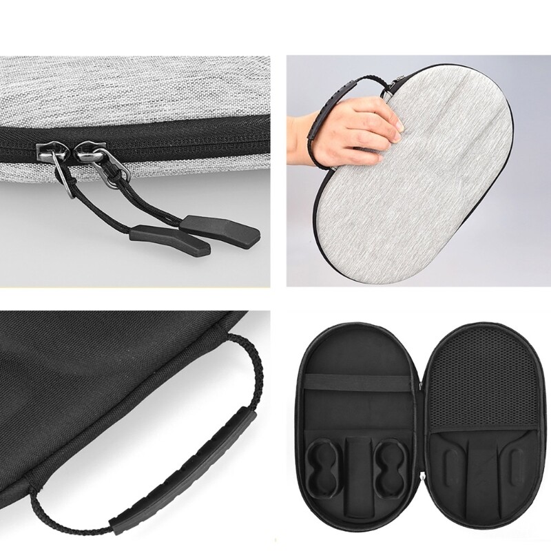 Compact Zipper Table Tennis Case for Ping Pong Racket Storage & Carry  