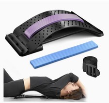 Back Stretcher Cracker Pain Relief Lower Lumbar Spine Deck Board Multi Level