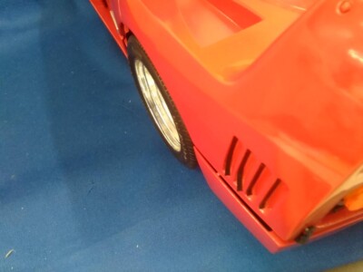 Pocher Ferrari F40 1/8 Scale Detailed Assembly Model Kit Used F/S