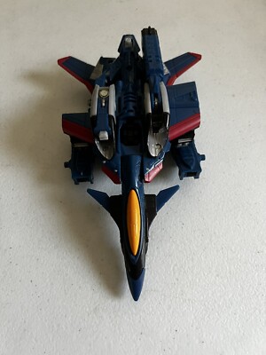 TRANSFORMERS ARMADA MAX CON 2001 FIGURE BLUE JET THUNDERCRACKER