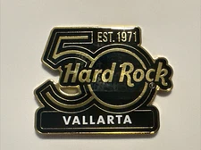 Hard Rock Hotel` VALLARTA MAGNET 50th Anniversary logo