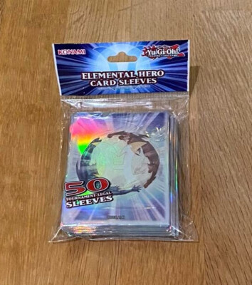 Yugioh Elemental Hero Sleeves 50 Stück Schutzhüllen