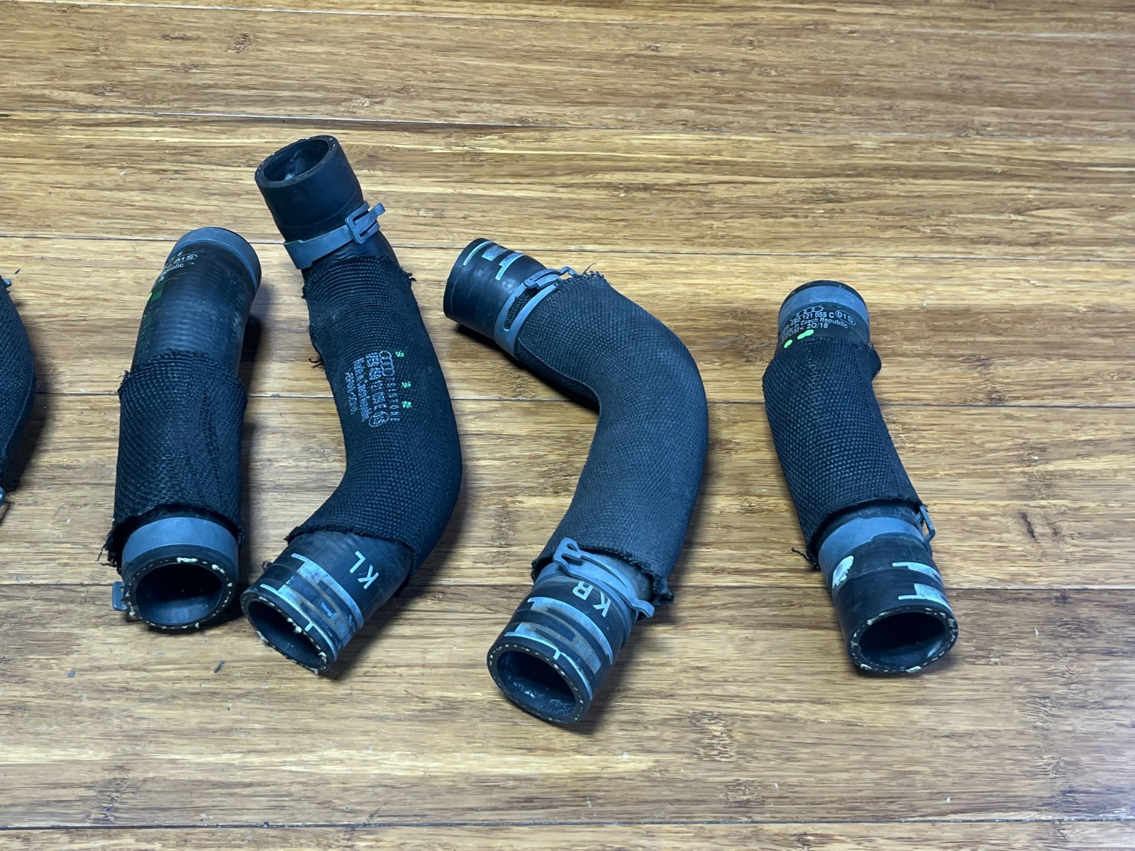 Audi R8 Spyder 2017-2023 Coolant pipes Set of 7