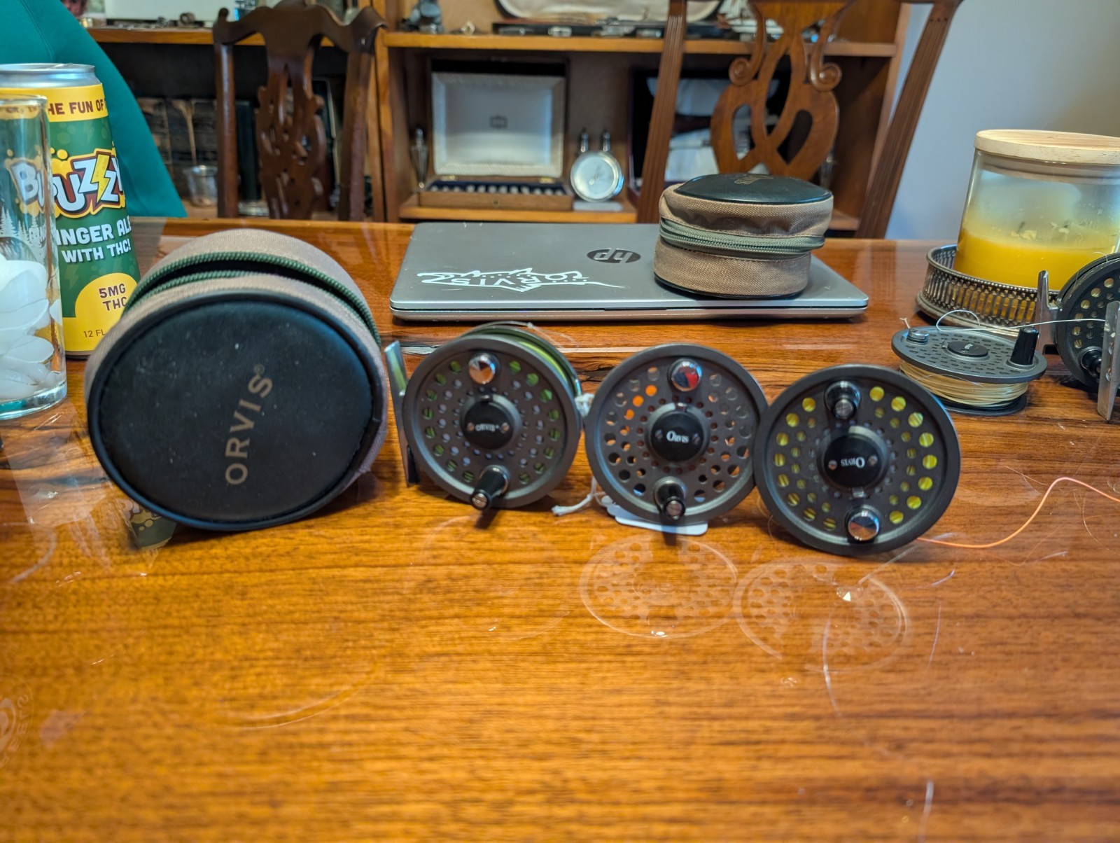 Orvis Battenkill 3/4 disc drag Fly Reel Made in England  2 s
