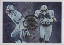 1996 Absolute Quad Series Jay Novacek Deion Sanders Michael Irvin #8 HOF wo2
