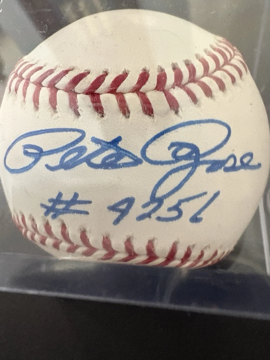 Not Authenticated Pete Rose Original Autographed Baseball MLB