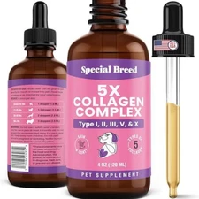 Premium Collagen for Dogs - Liquid Support for Joints, Skin, Coat, Bone, Immune