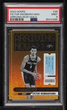 2023-24 Panini NBA Hoops Arriving Now Holo Victor Wembanyama #26 PSA 9 MINT 12e2