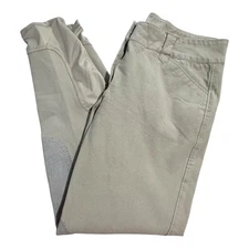 Piper Smartpak Knee Patch Riding Breeches 32 Slim Stretch Equestrian Pant