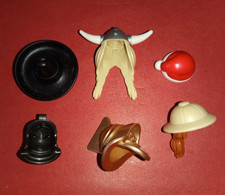 LEGO Minifigure Helmets Headgear Hats Parts/Pieces Lot