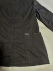 PO Medium Black Cherokee Scrub Snap Warm Up Jacket WW310 Dental Vet Nurse — photo 3