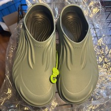 Crocs Mens' Echo Wave Clogs - Pond/Black Sz M12