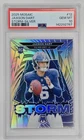 2025 Panini Mosaic #12 Jaxson Dart STORM SILVER RC PSA 10 GEM MT