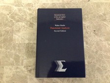 Functional Analysis by Walter Rudin 1991 Math...