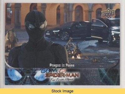 2020 Marvel Spider-Man Far From Home Stealth Suit Prague in Ruins #70 READ ar6