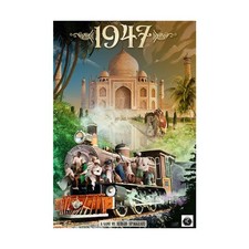Aleph Board Game 1947 - Railways of India 1836-1947 Box