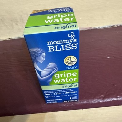Mommy's Bliss Gripe Water Original Infant Gas&Colic Relief 2 Weeks BB38