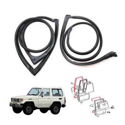 Fit Toyota Land Cruiser FJ70 FJ73 FZJ71 GRJ76 VDJ76 Rear Door