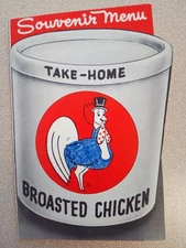 The Broaster Company Vintage 1950s Marketing Menu for Success