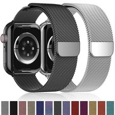 Milanese Loop Band iWatch Strap For Apple Watch Ultra 11 10 9 8 7 SE 38mm-49mm